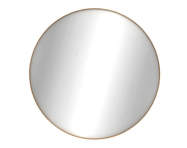 Layers Wall Mirror Ø91, oak