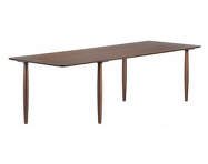 Oku Dining Table L250, dark smoked oak