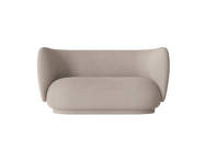 Rico 2-seater Sofa Bouclé, sand