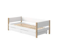 Nor Daybed with Drawers, white