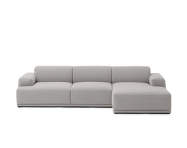 Connect Soft 3 seater Sofa, Configuration 2, Clay 12