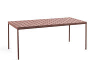 Balcony Table 190 cm, iron red