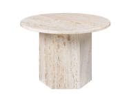 Epic Coffee Table Ø60, white travertine