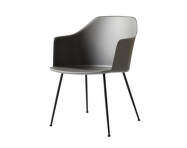 Rely HW33 Armchair, black/stone grey