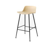 Rely HW81 Counter Chair, black/beige sand