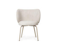 Rico Dining Chair Bouclé, off-white/cashmere