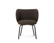 Rico Dining Chair Hallingdal, dark grey brown/black