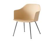 Rely HW101 Lounge Chair, black/beige sand