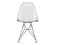 Wire Chair DKR, seafoam green