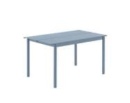 Linear Steel Table 140 cm, pale blue