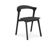 Bok Outdoor Dining Chair, teak black