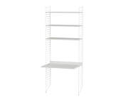 String Workspace A Shelving Set, white