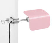 Apex Clip Lamp, luis pink