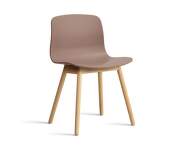 AAC 12 Chair Solid Oak, soft brick