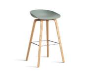 AAS 32 Bar Stool High Oak Veneer, fall green