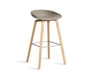 AAS 32 Bar Stool High Oak Veneer, khaki