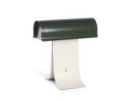 Archive Table Lamp 25, dark green / light grey