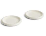 Barro Plate Ø18 set of 2, white