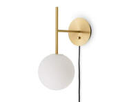 TR Bulb Suspended, brushed brass