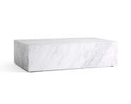 Plinth Lounge Table Low, Carrara