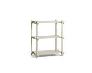 Woody Shelving System Column Low, smokey grey