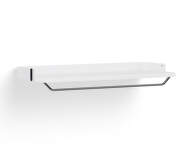 Pier System Shelf with Hanger, white