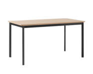 Drip HW115 Dining Table, black/lacquered oak