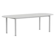 Annex Oblong Table 240x95, anodized/cloud grey