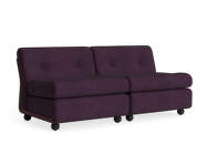 Amanta 2-Seater Sofa, Turf burgungy