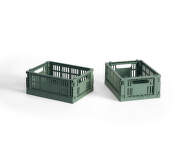 Colour Crate Mini, set of 2, sage green