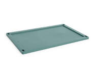 Colour Crate Lid Plastic Large, dark green