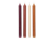 Pure Candles, set of 4, roseate blend