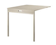 String Folding Table, beige/beige