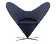 Heart Cone Chair, Volo night blue