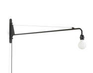 Petite Potence Wall Lamp, deep black