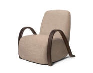 Buur Lounge Chair Raw Bouclé, natural