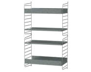 String Outdoor C Shelving System, galvanized