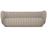 Rico Sofa 3, Louisiana sand / off-white