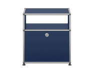 USM Haller M55 Bedside Table, steel blue
