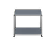USM Haller Side Table M22, mid-grey