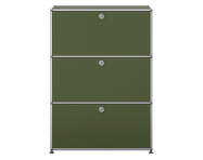 USM Haller Shelving G1, olive green