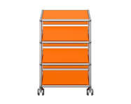 USM Haller M26 Mobile Pedestal, pure orange
