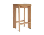 Chisel 30 Bar Stool H65, lacquered oak / Grano cognac