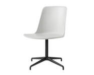 Rely Side Chair HW11, black / oyster