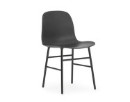 Form Chair Steel, black