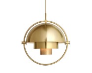 Multi-Lite Pendant Large, brass