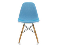 Eames Plastic Side Chair DSW, full padded