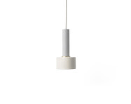 Collect Disk Pendant High, light grey