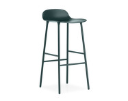 Form Bar Chair 75 cm Steel, green