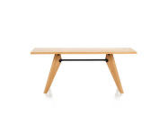 Table S.A.M. Bois 180 cm, natural solid oak